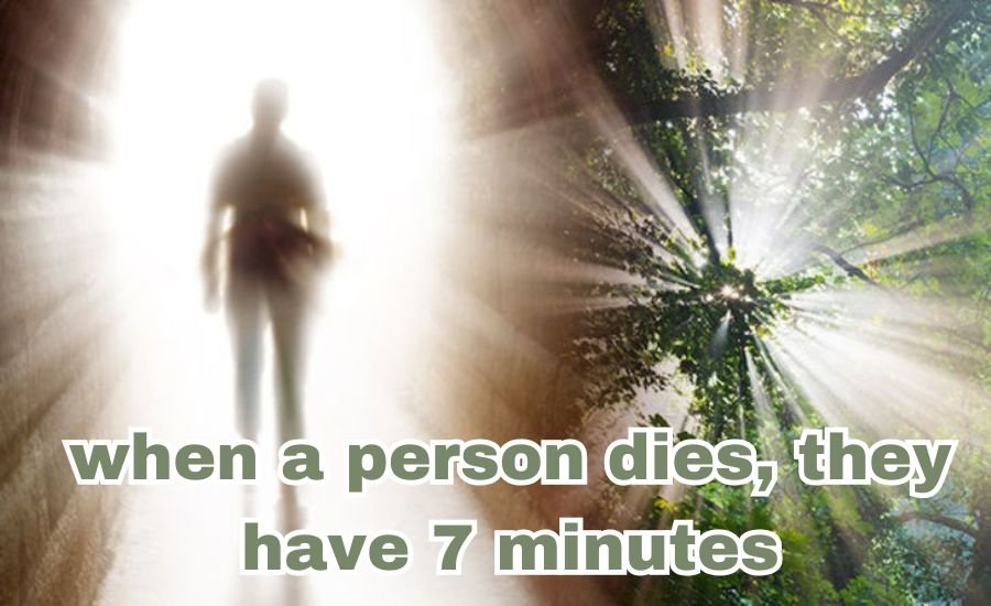 when a person dies, they have 7 minutes